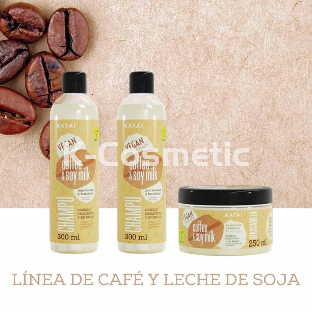 ACONDICIONADOR COFFEE & SOY MILK 300ML VEGAN THERAPY - Imagen 1