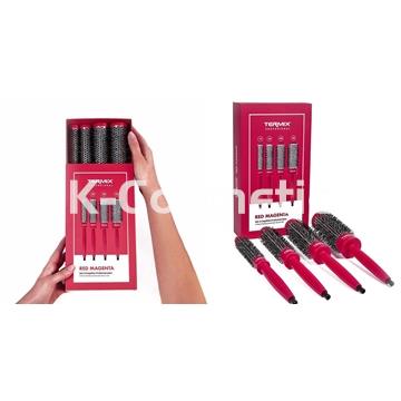 CEPILLOS TERMIX PROFESIONAL MAGENTA 4 UNID - Imagen 1