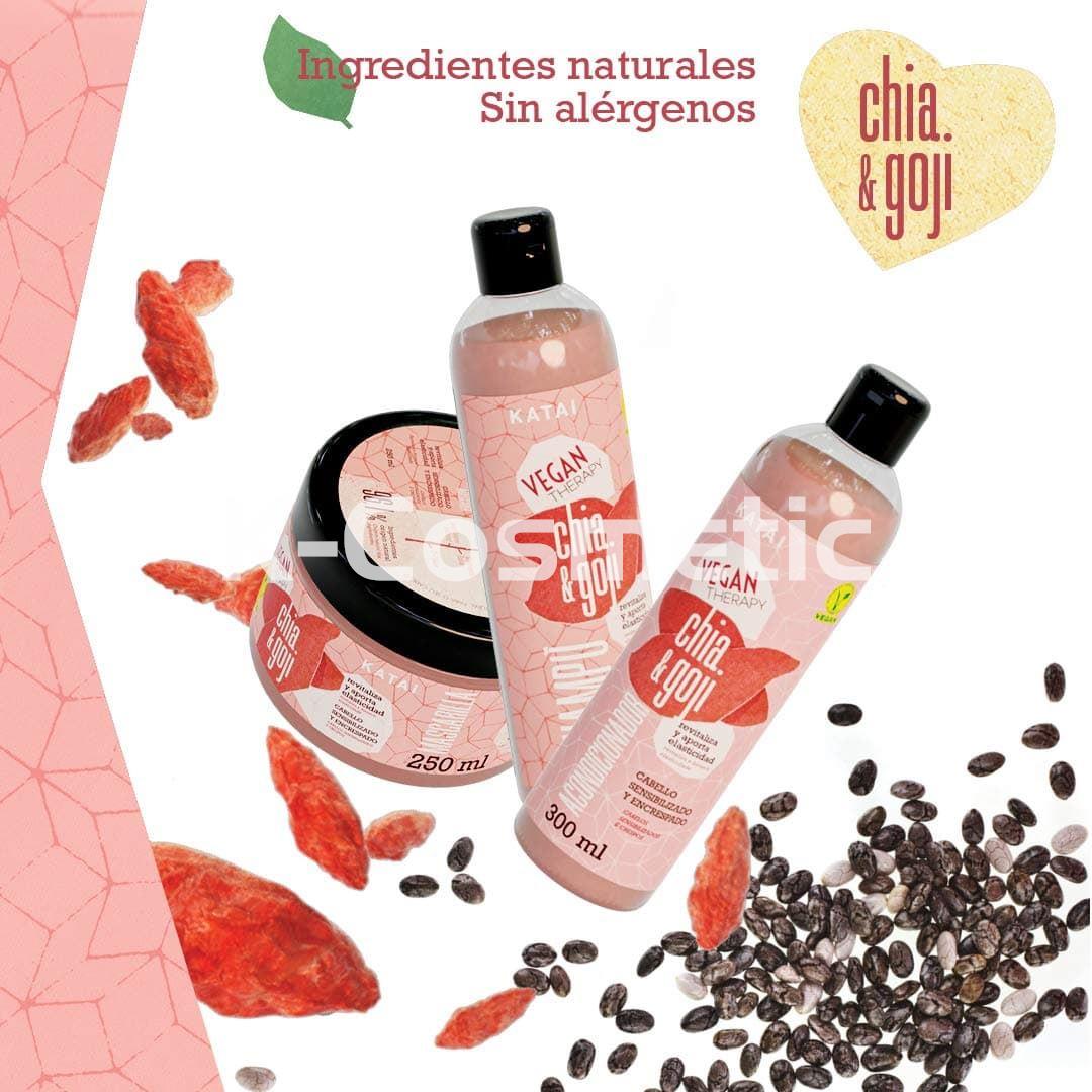 CHAMPU CHIA Y GOJI 300ML VEGAN THERAY - Imagen 2