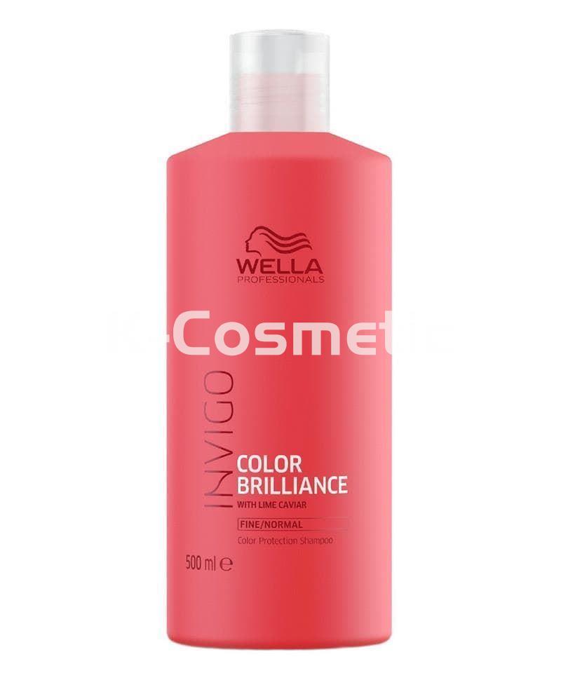 CHAMPU INVIGO COLOR BRILLIANCE FINO/NORMAL 500ML WELLA - Imagen 1