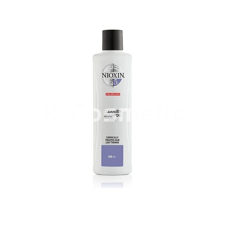 CHAMPU NIOXIN SYSTEM 5 PASO 1 300ML - Imagen 1