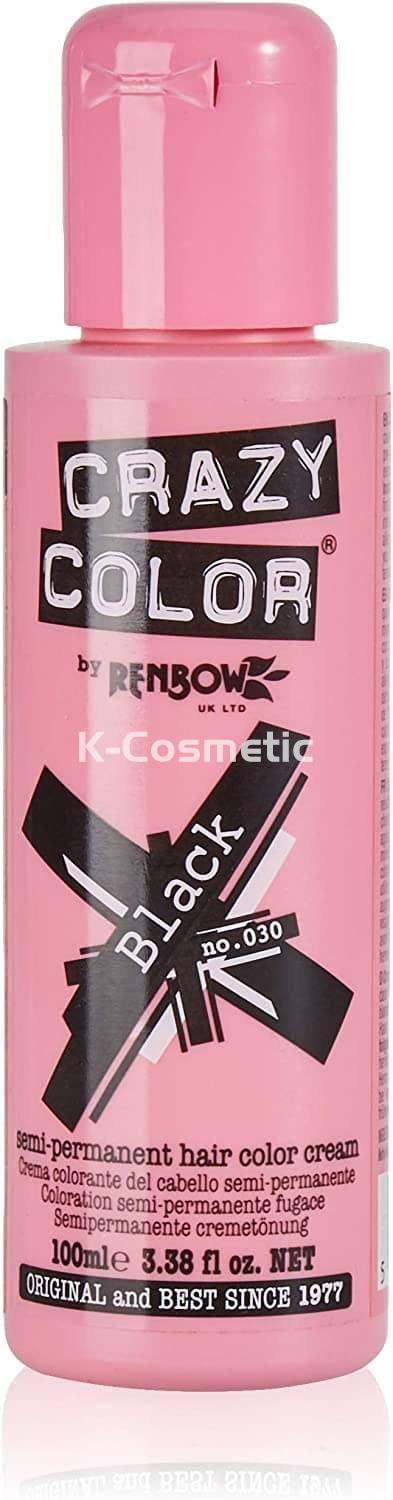 CRAZY COLOR Nº 30 BLACK 100ML - Imagen 1