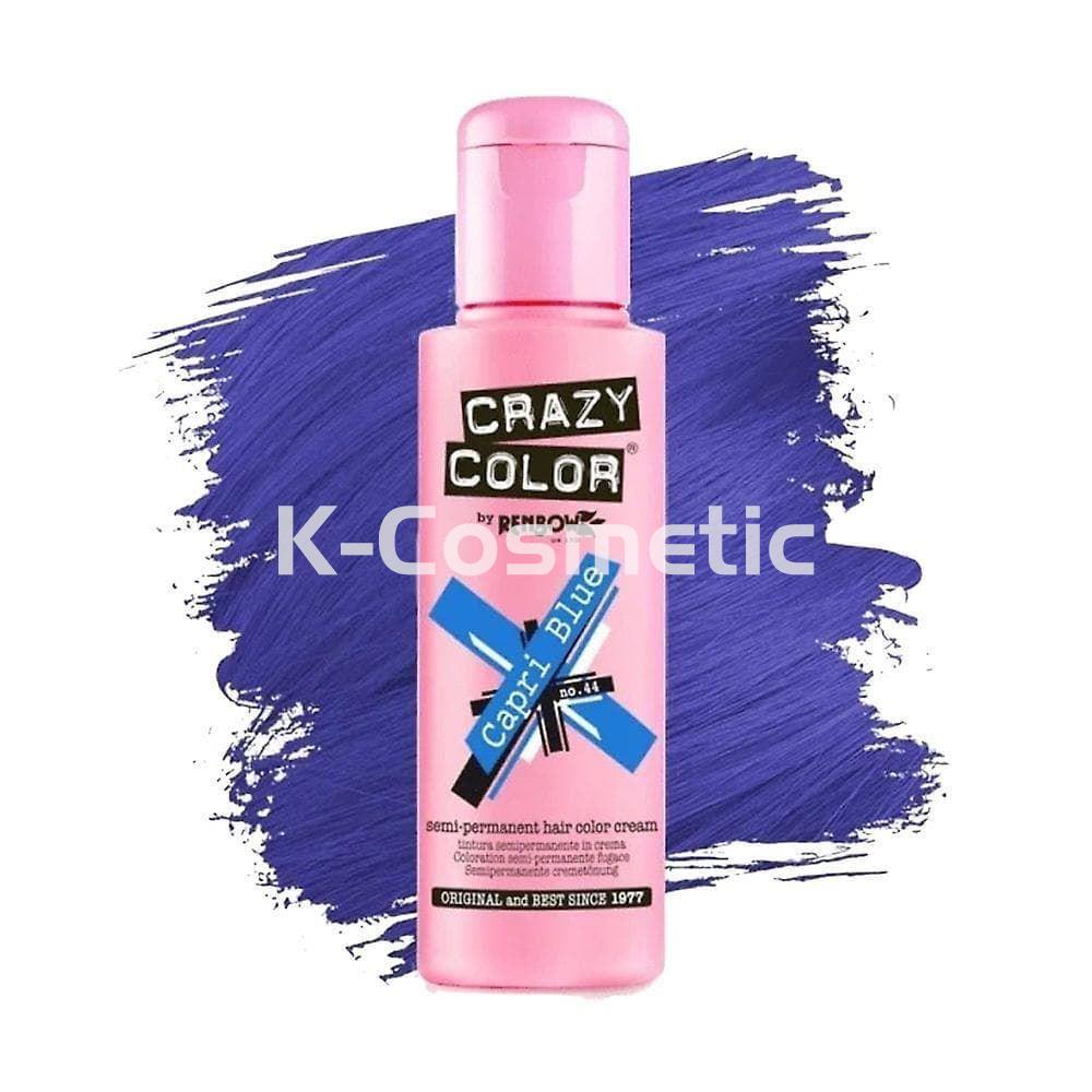 CRAZY COLOR Nº 44 CAPRI BLUE 100ML - Imagen 1