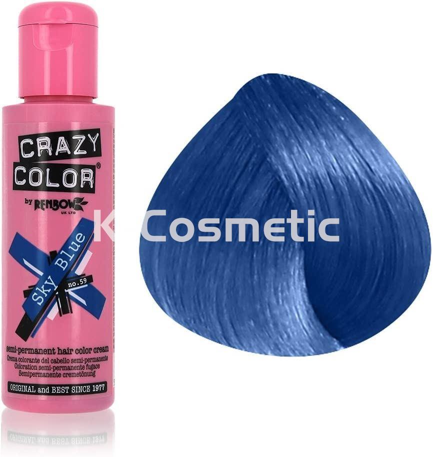 CRAZY COLOR Nº 59 SKY BLUE 100ML - Imagen 1