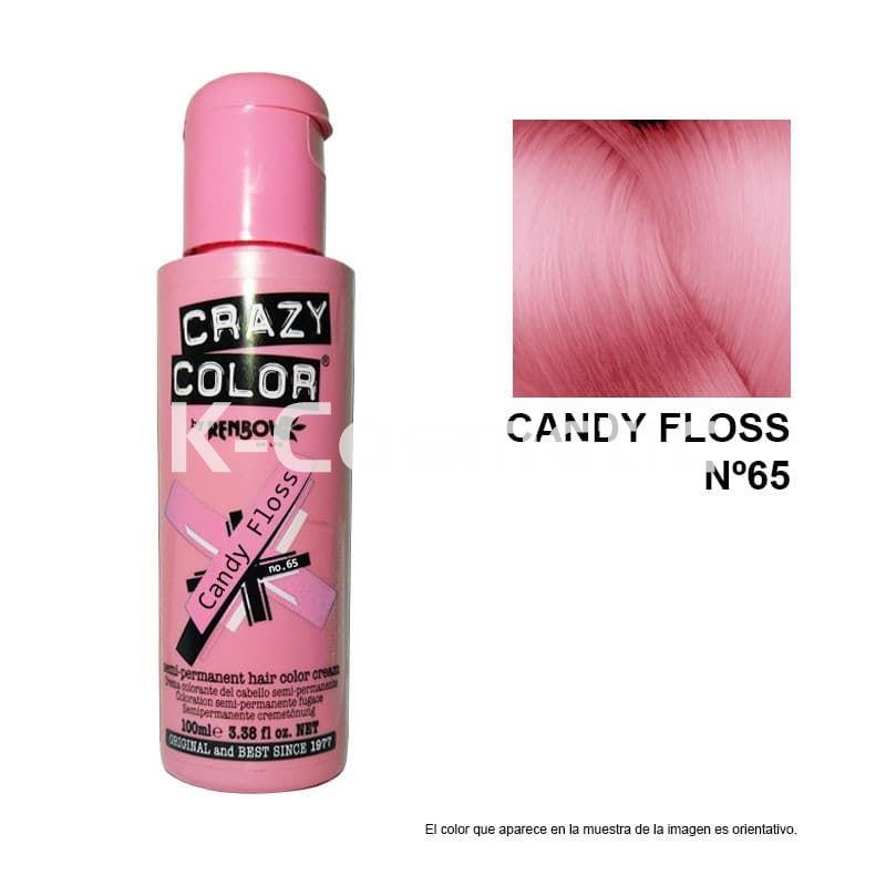 CRAZY COLOR Nº 65 CANDY FLOSS 100ML - Imagen 1