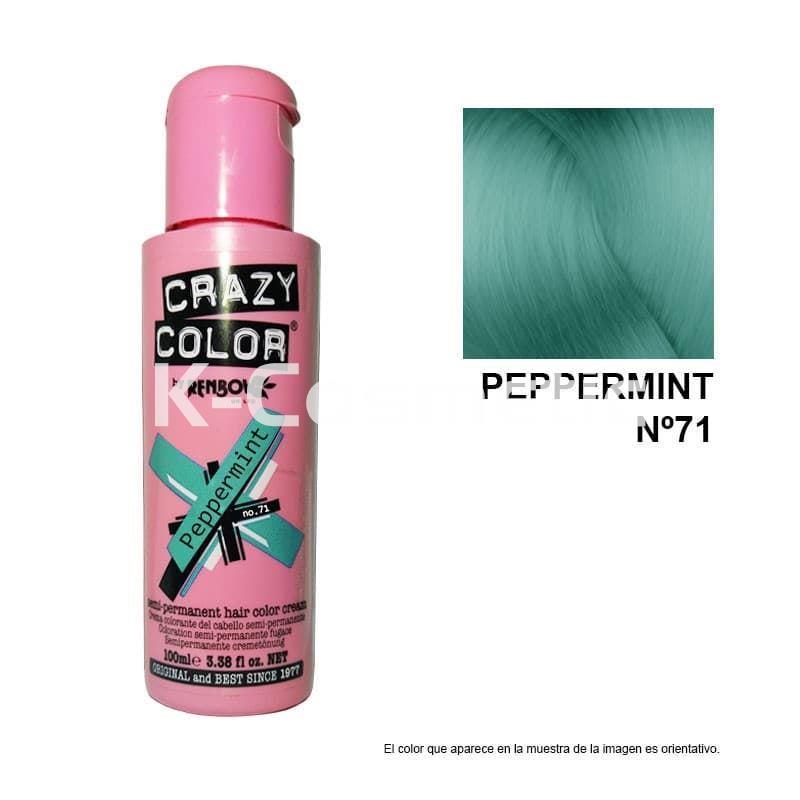 CRAZY COLOR Nº 71 PEPPERMINT 100ML - Imagen 1