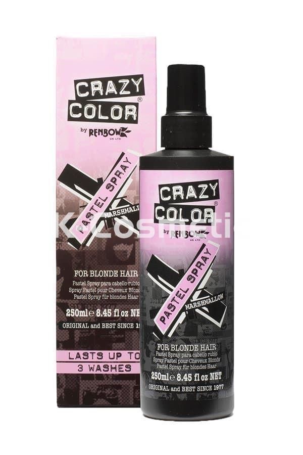 CRAZY COLOR SPRAY MARSHMALLOW 250ML - Imagen 1