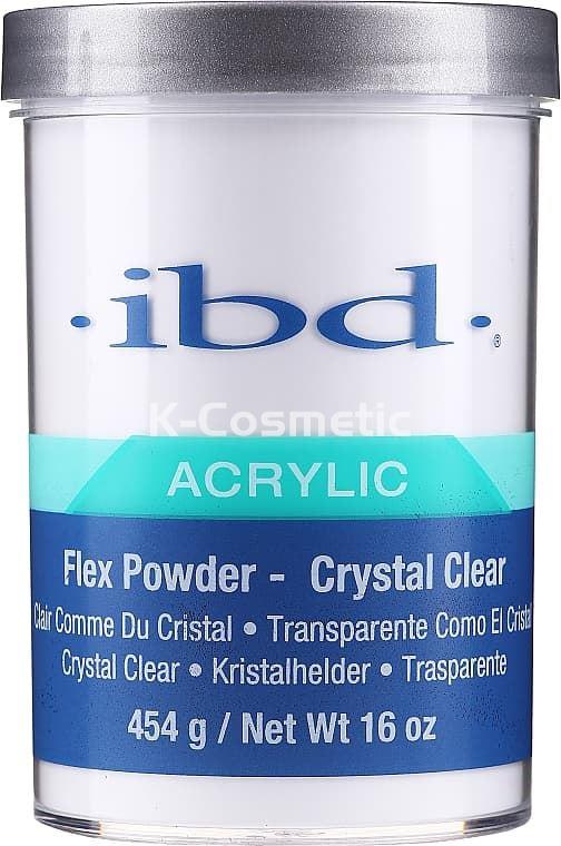 IBD ACRYLIC FLEX POWDER - CRYSTAL CLEAR 454GR - Imagen 1