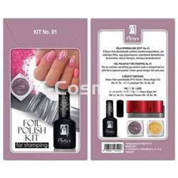 KIT FOIL MOYRA PARA STAMPING NO.01 - Imagen 1