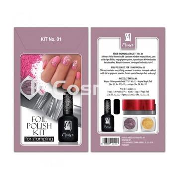 KIT FOIL MOYRA PARA STAMPING NO.01 - Imagen 1