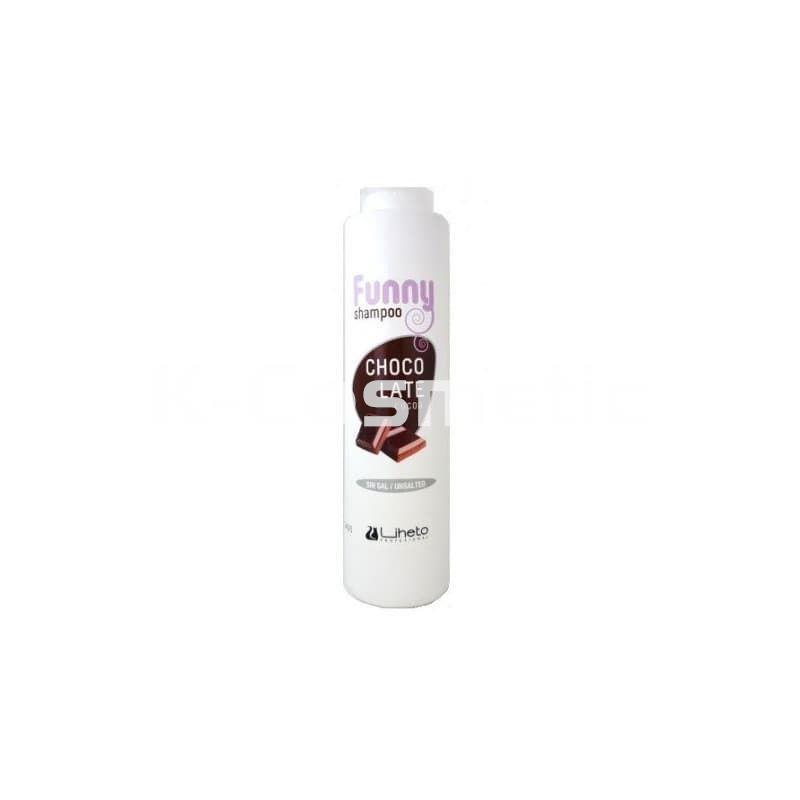 LIHETO CHAMPU FUNNY CHOCOLATE 500ML - Imagen 1