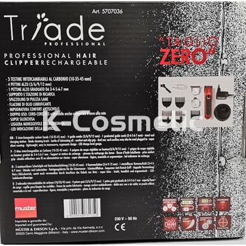 MAQUINA CORTAPELOS TRIADE ROJA - Imagen 2