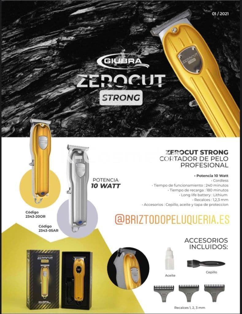 MAQUINA ZEROCUT STRONG COLOR ORO - Imagen 2