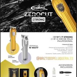MAQUINA ZEROCUT STRONG COLOR PLATA - Imagen 2