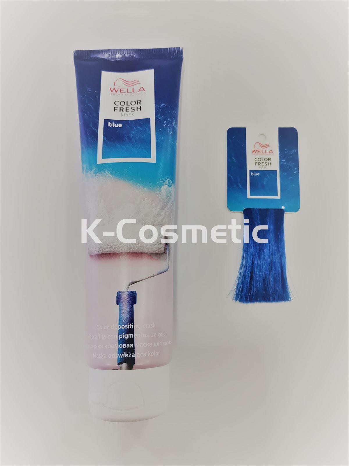 MASCARILLA COLOR FRESH WELLA BLUE 150ML - Imagen 1