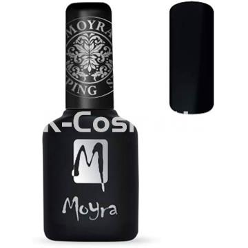MOYRA ESMALTE FOIL PARA STAMPING NEGRO FP.01 10ML - Imagen 1