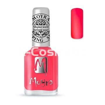 MOYRA ESMALTE PARA STAMPING ROSA NEON SP.20 12ML - Imagen 1