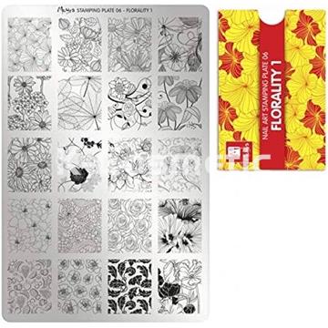 MOYRA PLACA STAMPING Nº06 FLORALITY 1 - Imagen 1