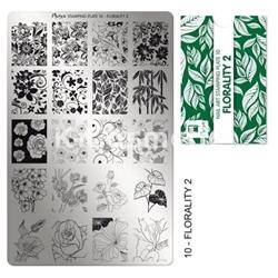 MOYRA PLACA STAMPING Nº10 FLORALITY 2 - Imagen 1