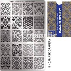 MOYRA PLACA STAMPING Nº11 DAMASK DRAPERY - Imagen 1