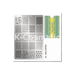 MOYRA PLACA STAMPING Nº35 WALLPAPER - Imagen 1