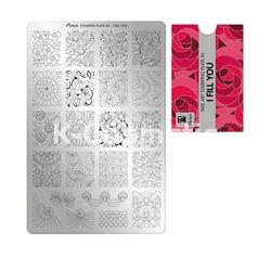 MOYRA PLACA STAMPING Nº45 I FILL YOU - Imagen 1