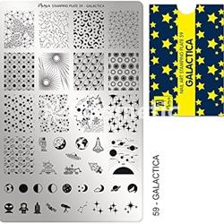 MOYRA PLACA STAMPING Nº59 GALACTICA - Imagen 1