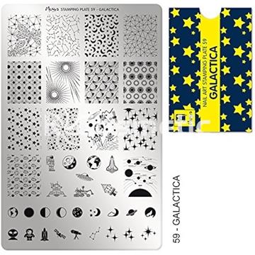 MOYRA PLACA STAMPING Nº59 GALACTICA - Imagen 1
