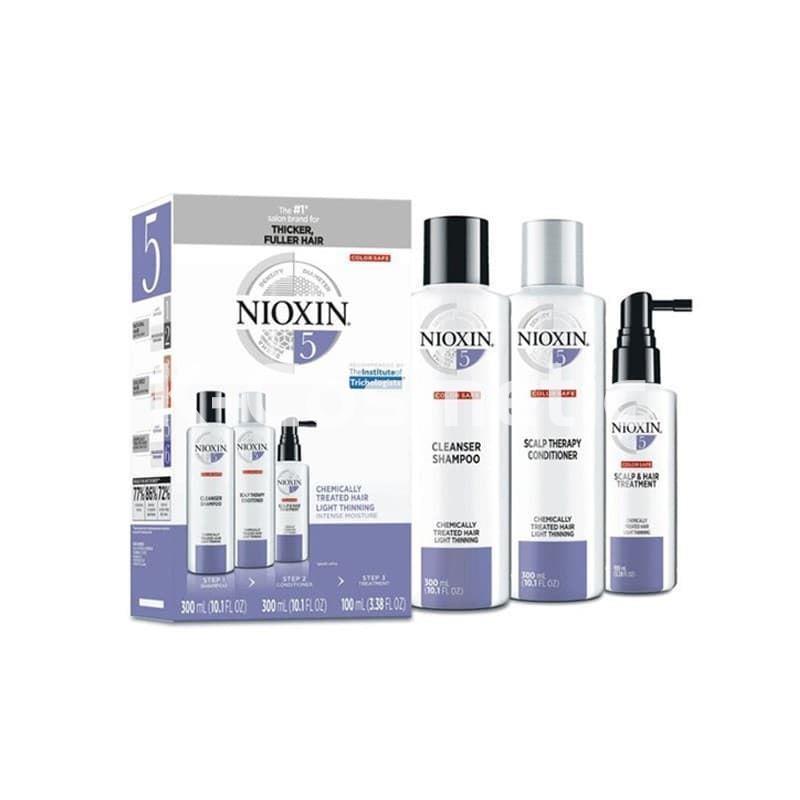 NIOXIN 5- PACK 3 PRODUCTOS - Imagen 1