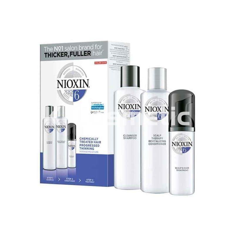 NIOXIN 6- PACK 3 PRODUCTOS - Imagen 1