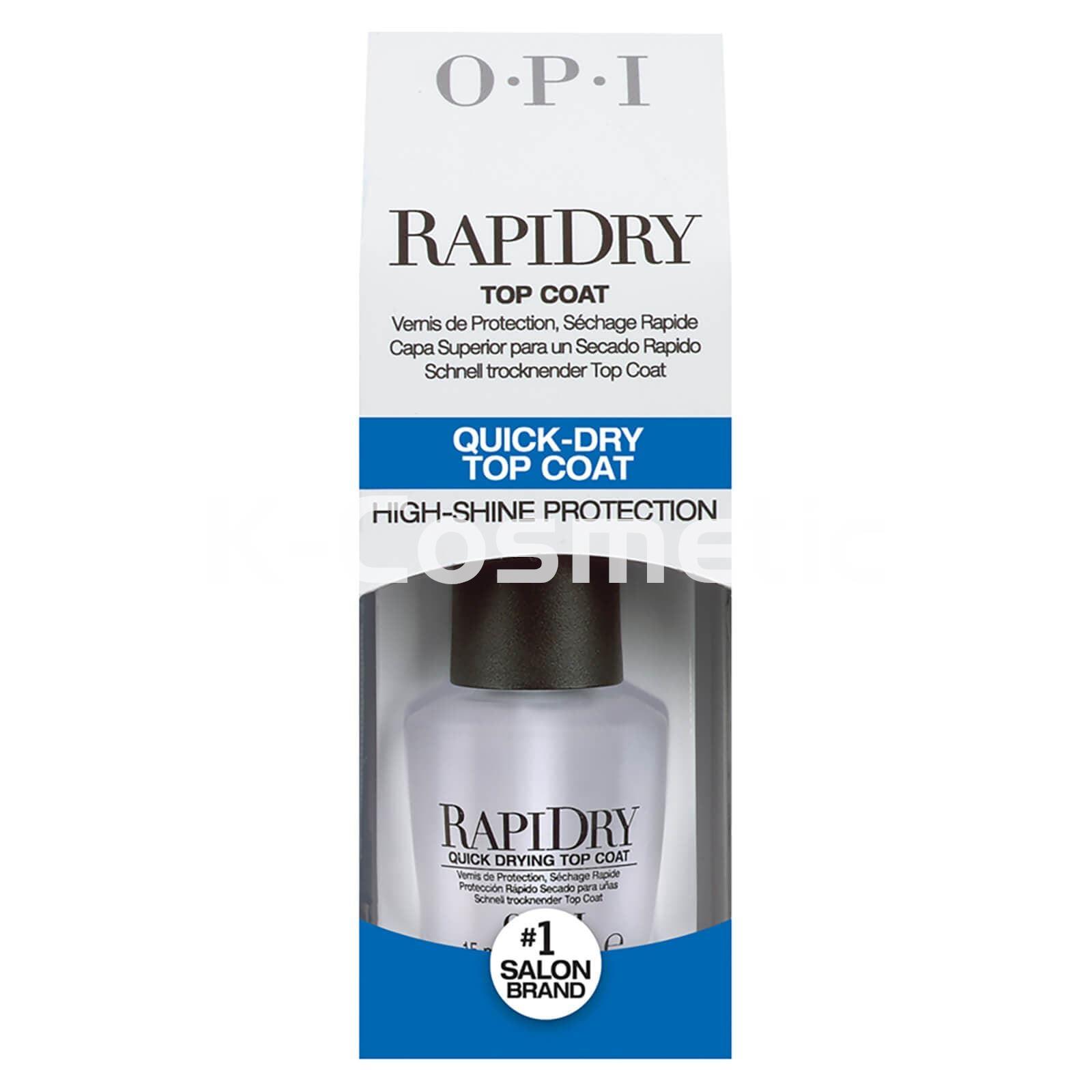 OPI RAPIDRY TOP COAT 15ML - Imagen 1