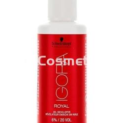 OXIDANTE IGORA ROYAL 20VOL. (6%) 60ML - Imagen 1