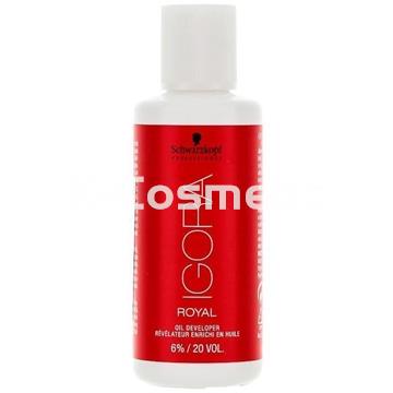 OXIDANTE IGORA ROYAL 20VOL. (6%) 60ML - Imagen 1