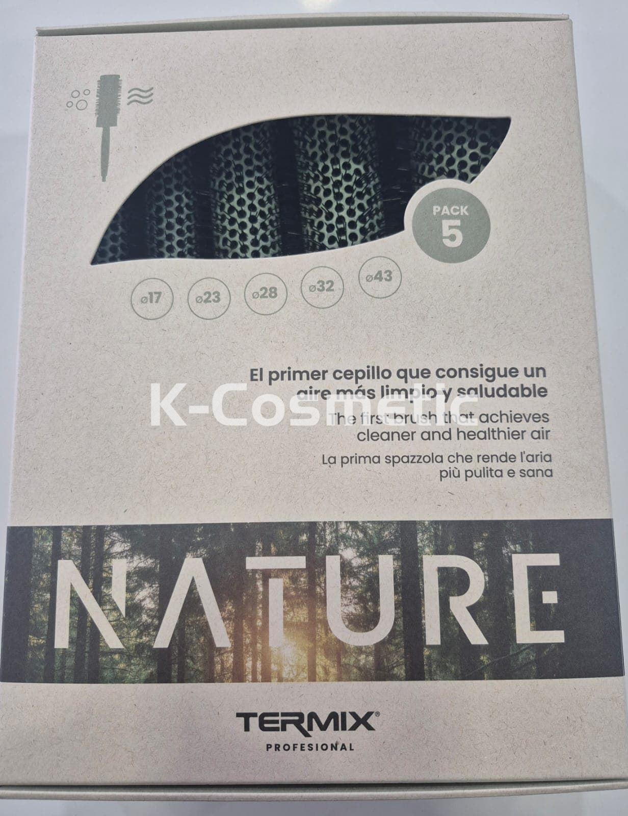 PACK 5 CEPILLOS TERMIX NATURE - Imagen 1