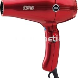 SECADOR GAMMA+ TURMALIONIC 3500 ROJO + DIFUSOR COMPACT NEGRO - Imagen 1
