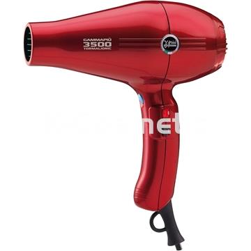 SECADOR GAMMA+ TURMALIONIC 3500 ROJO + DIFUSOR COMPACT NEGRO - Imagen 1