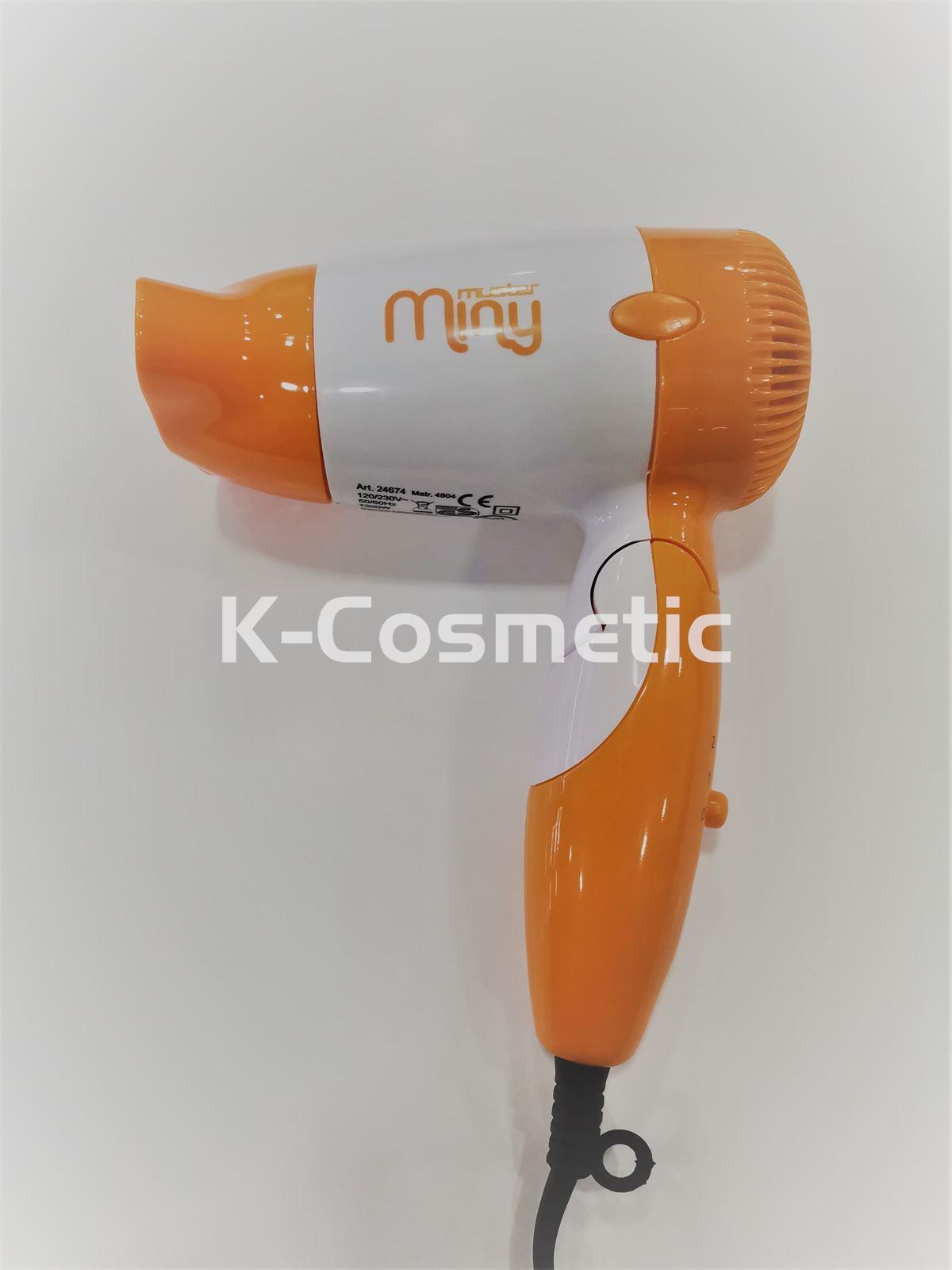 SECADOR MINI COLOR 1200W MUSTER NARANJA - Imagen 1