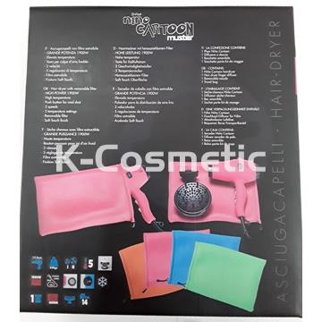 SECADOR NIÑO CARTOON MUSTER AZUL - Imagen 2