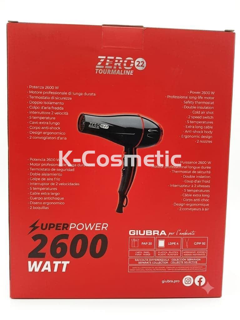 SECADOR ZERO 22 TOURMALINE 2600WATT - Imagen 2